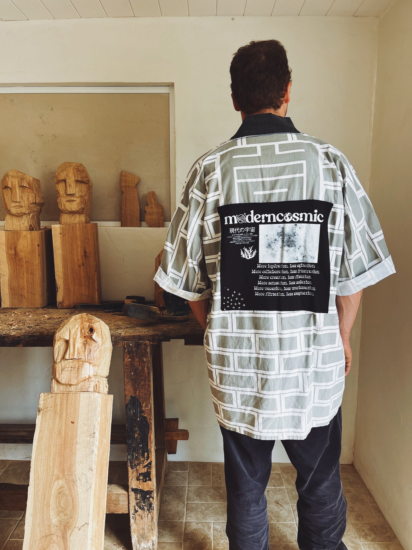 Less Is More Haori - Unisex Jacket