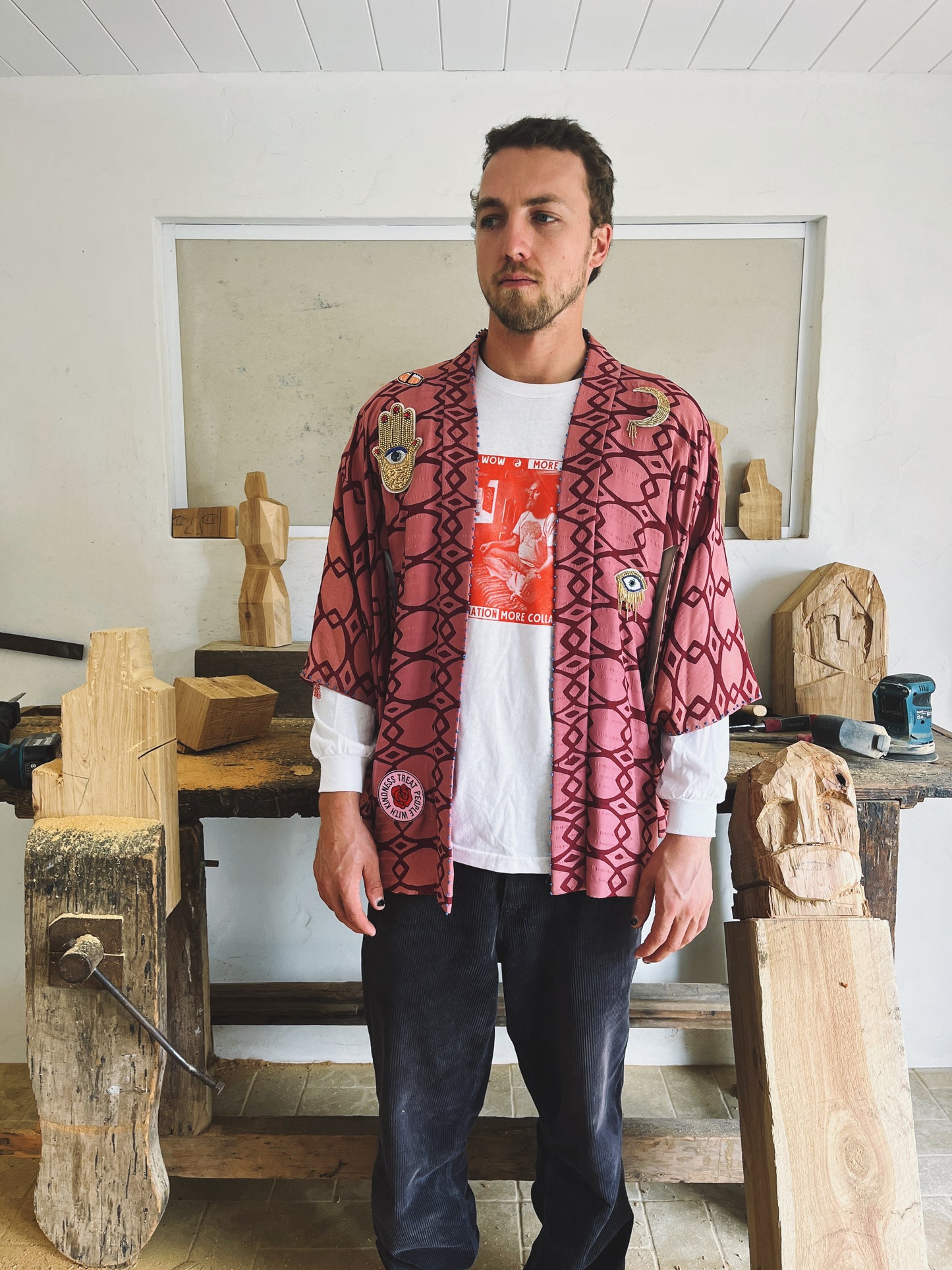 Treat People With Kindness Haori - Unisex Jacket